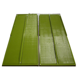 Kit de demi grille inférieure CZ/1 CLAAS 1278x682 mm Kit de demi grille inférieure CZ/1 CLAAS 1278x682 mm