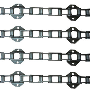 Jeu de 4 chaine de convoyeur LAVERDA / MASSEY FERGUSON Jeu de 4 chaine de convoyeur LAVERDA / MASSEY FERGUSON