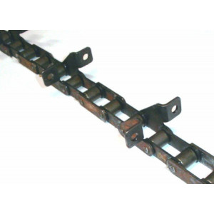 Chaine nue à grains longueur 5m38 35 équerres pour CLAAS MEGA Chaine nue à grains longueur 5m38 35 équerres pour CLAAS MEGA