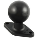 Plaque losange 2 trous avec boule-rotule taille C RAM Mounts