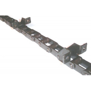 Chaine nue à grains longueur 4m30 28 équerres pour FAHR Chaine nue à grains longueur 4m30 28 équerres pour FAHR