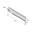 Couteau de broyeur sous bec Fantini recharg&eacute; Ref SP3924 LH4