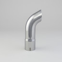 Tube d'&eacute;chappement 3" (76 mm) int&eacute;rieur X 12" (305 mm) chrom&eacute; DONALDSON J014621