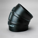 Coude &agrave; 60&deg; 4" (102 mm) ext&eacute;rieur-ext&eacute;rieur DONALDSON P105547