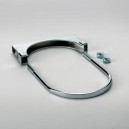 Collier d'échappement en U chromé 5" (127 mm) DONALDSON P206611