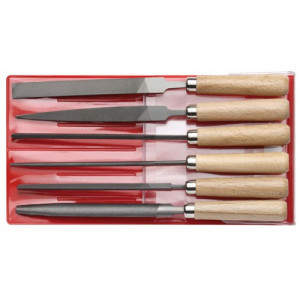Assortiment de 6 limes GEDORE red Assortiment de 6 limes GEDORE red