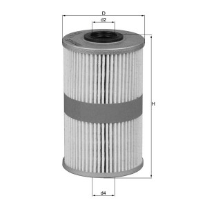 Filtre à gasoil Mahle KX204D Filtre à gasoil Mahle KX204D