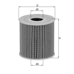 Filtre à huile Mahle OX339/2D ECO Filtre à huile Mahle OX339/2D ECO